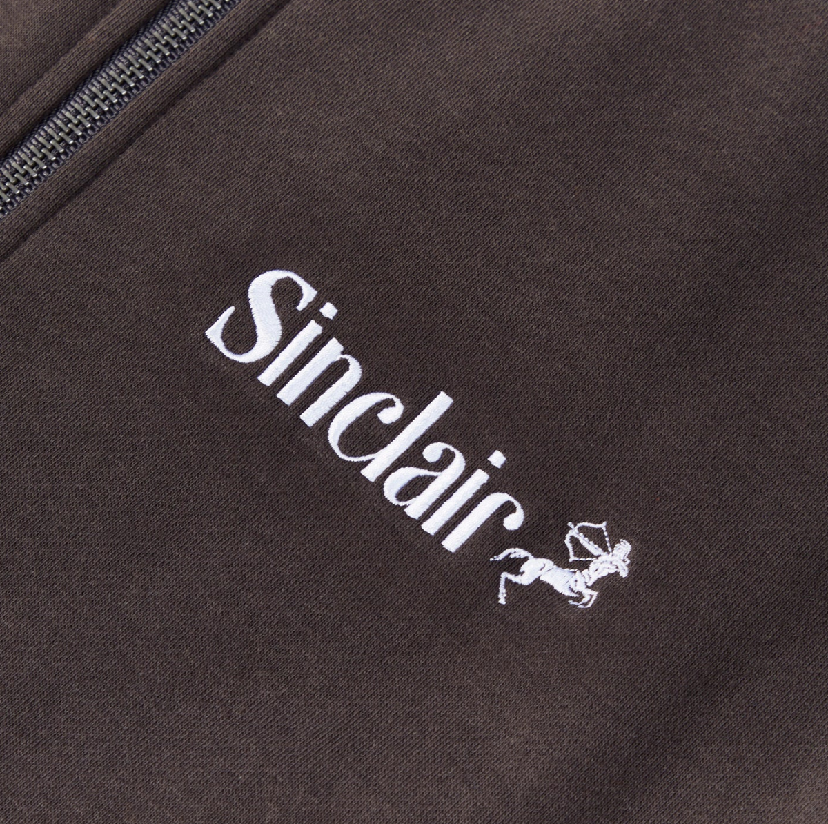 Sinclair Sagittarius Clairssential Zip Up Gray