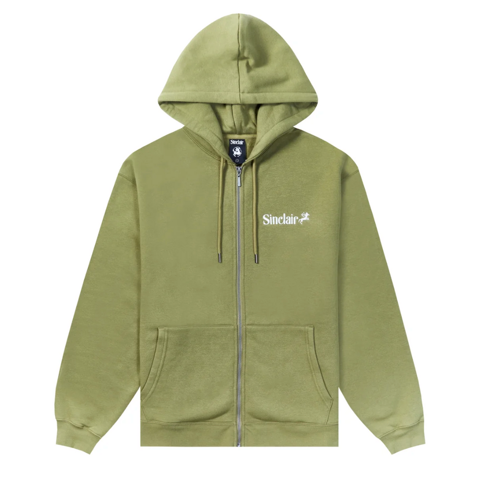Sinclair Sagittarius Clairssential Zip Up Dark Olive