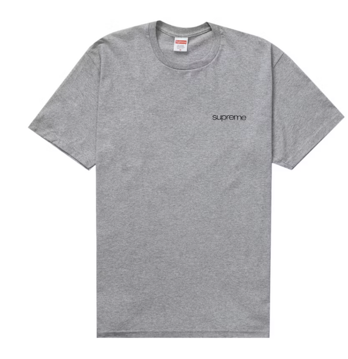 Supreme NYC T-Shirt Heather Grey