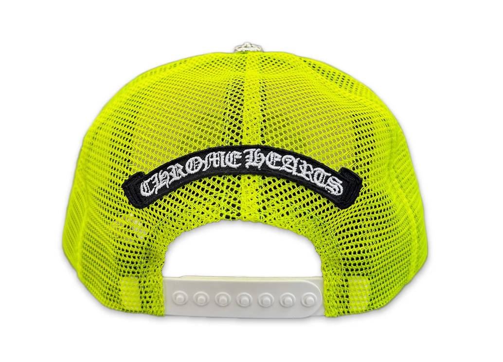 Chrome Hearts Art Basel Triple Cross Trucker Green