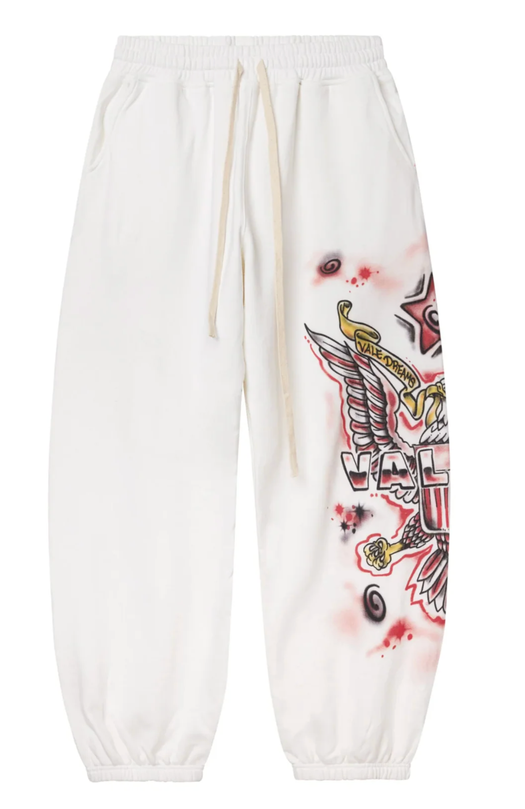 Vale Forever White Flag Sweats