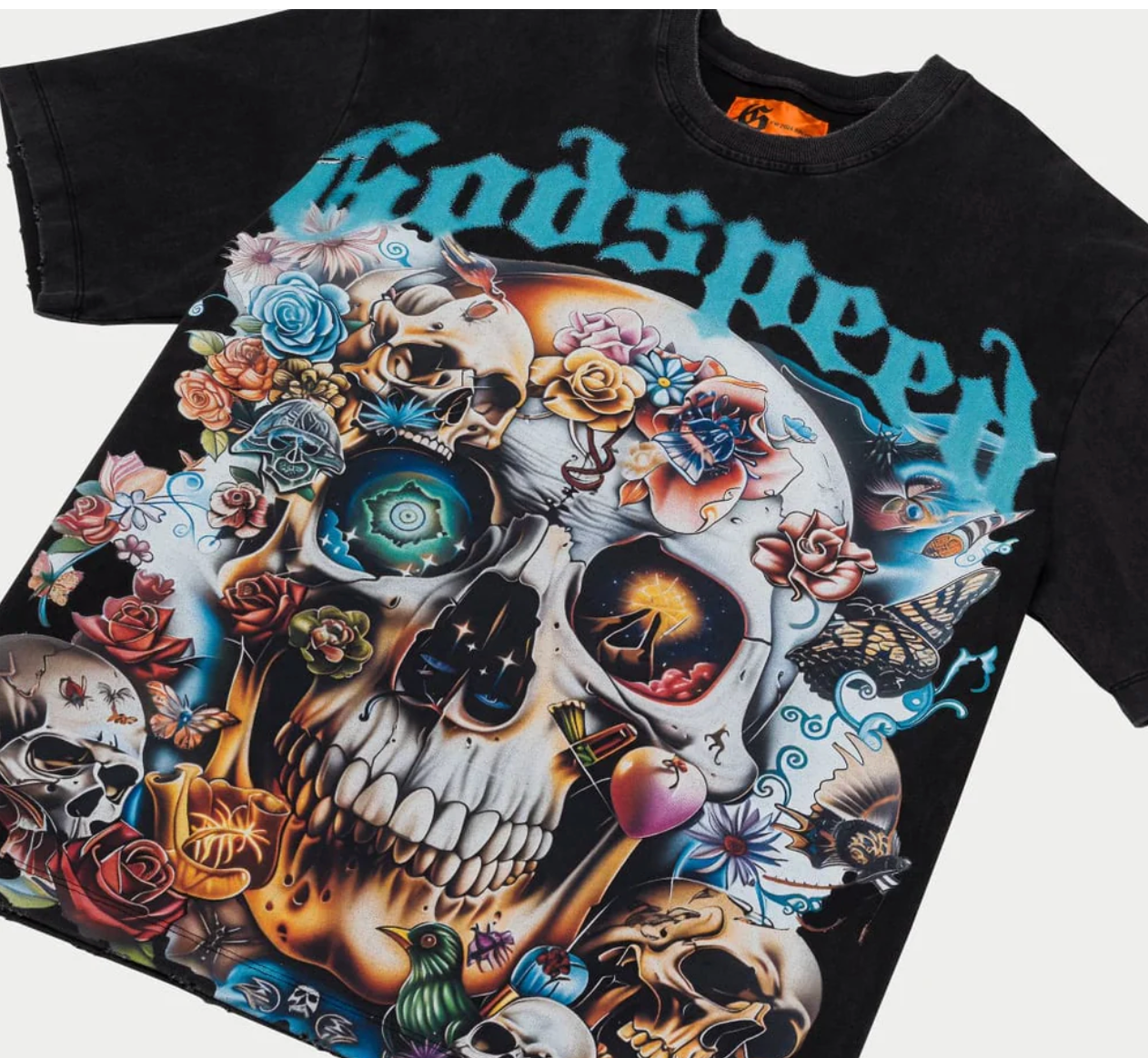 Godspeed Eternal Dreams T-Shirt (Black Wash)