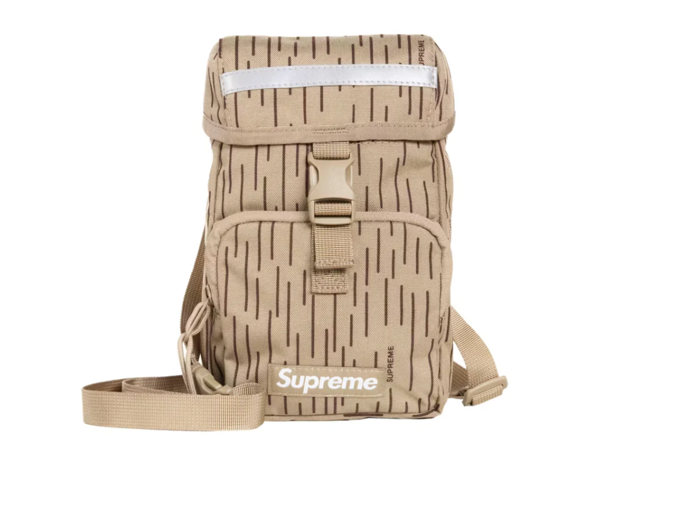 Supreme Camera Bag Tan Raindrop