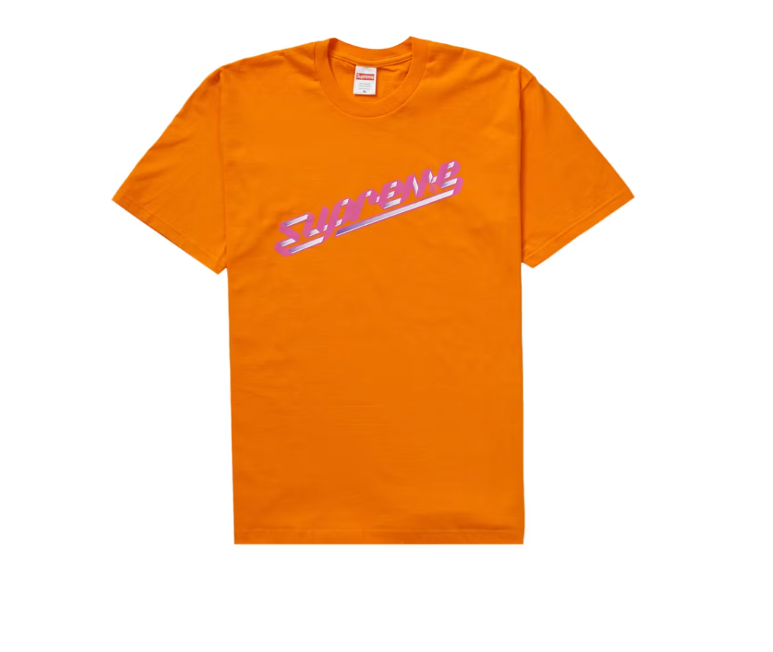 Supreme Banner Tee (FW23) Orange
