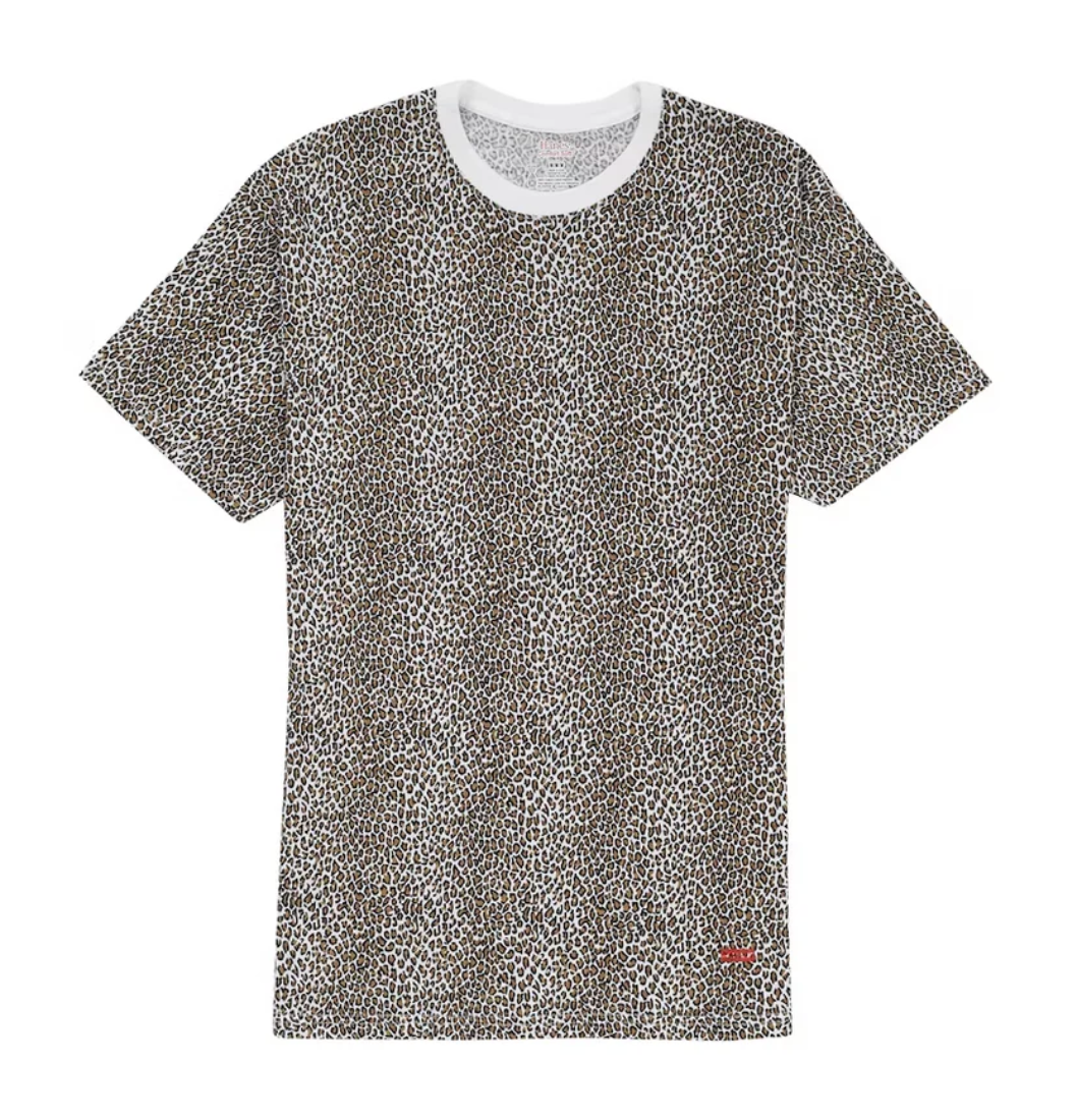 Supreme Hanes Leopard Tagless Tees (2 Pack) Leopard
