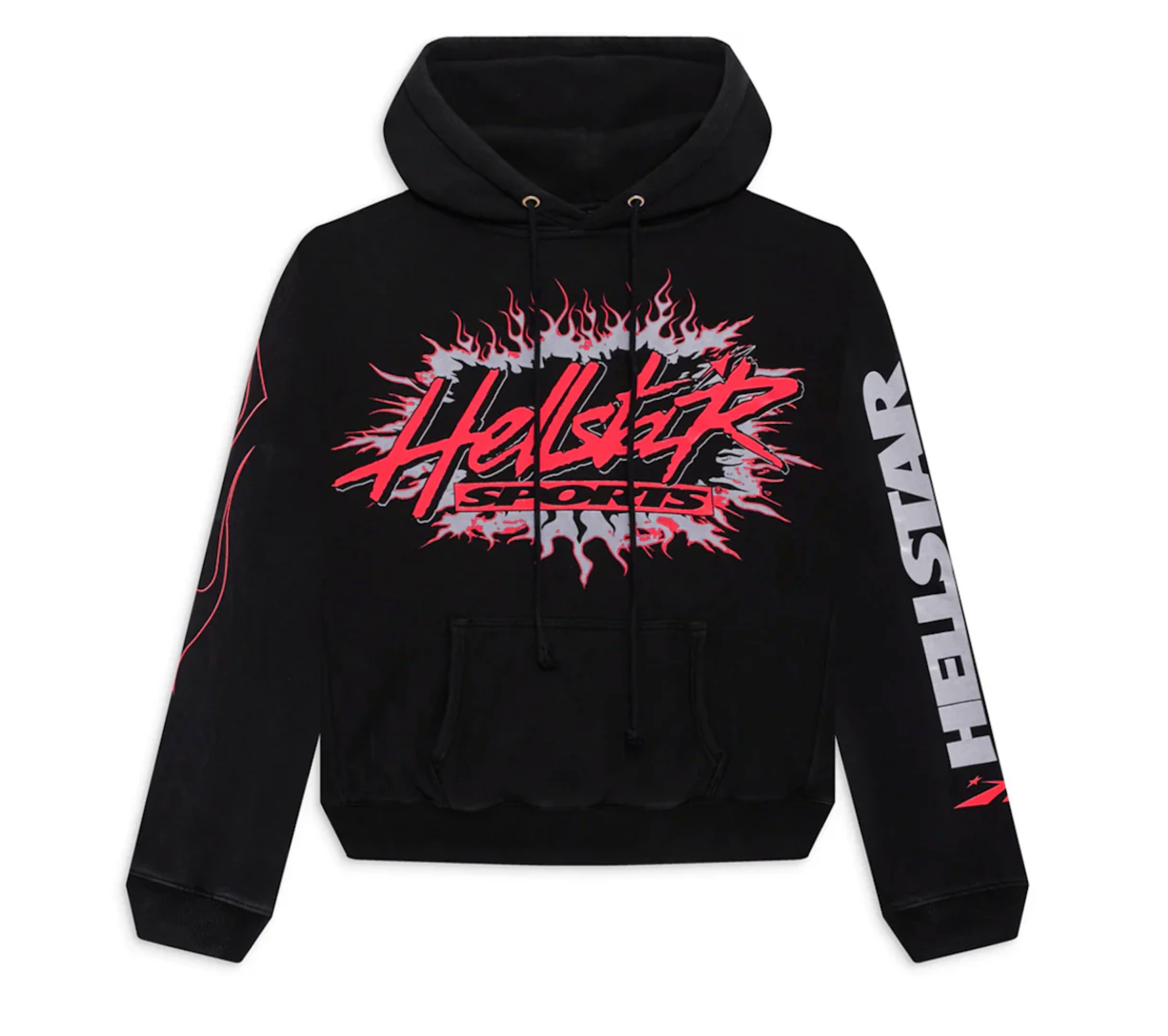 Hellstar Sports Future Flame Hoodie Black