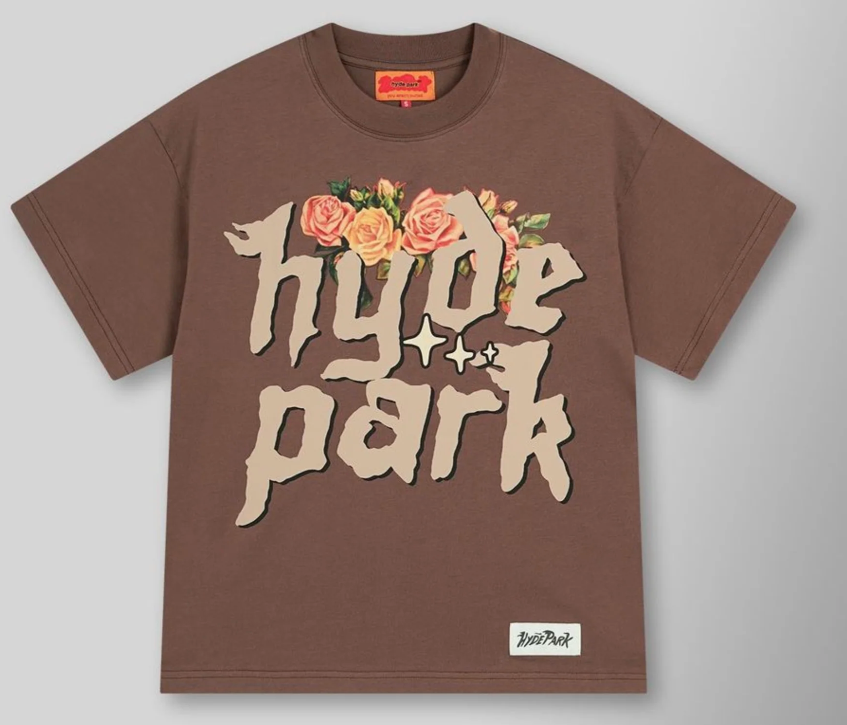 Hyde Park Sacred Heart Tee - Brown