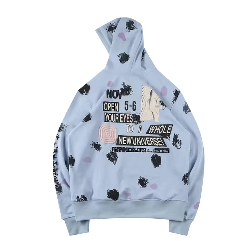 Travis Scott See You In Utopia Hoodie Tie Dye