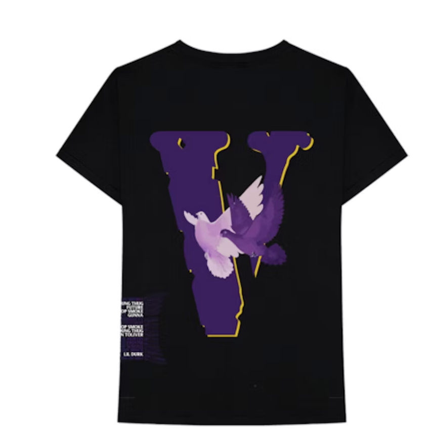 Vlone X Nav Doves Tee Black