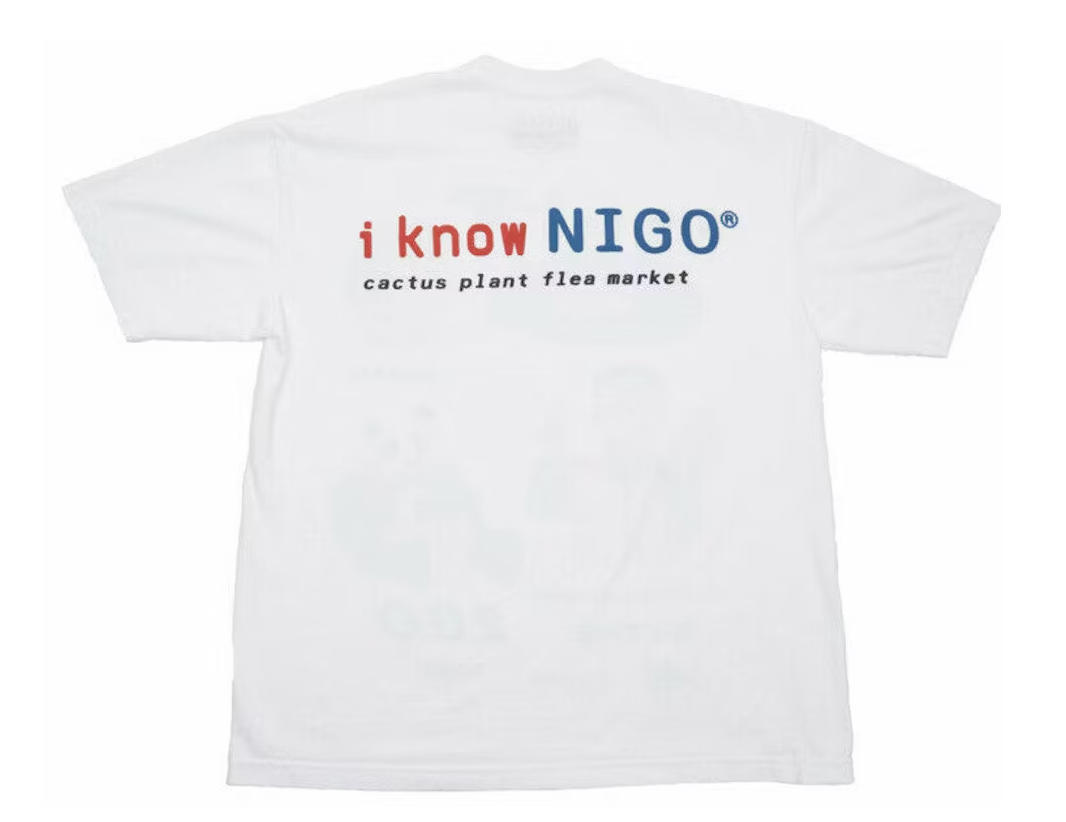 Cactus Plant Flea Market I Know Nigo T-shirt White