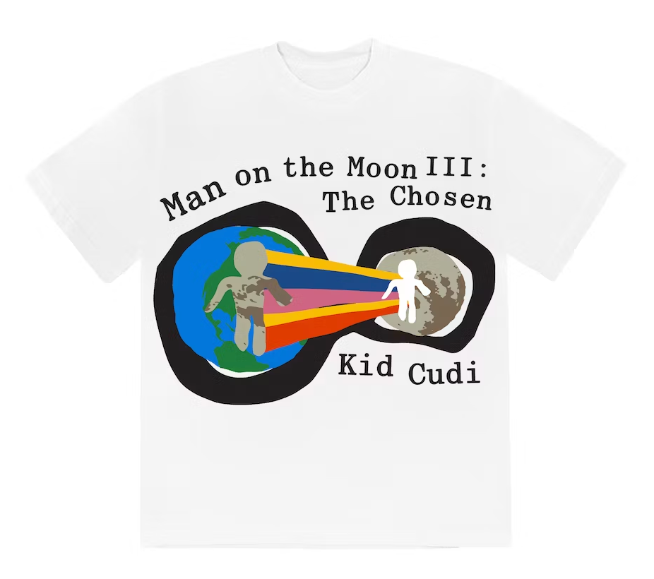 Kid Cudi CPFM For MOTM III Heaven on Earth T-shirt White