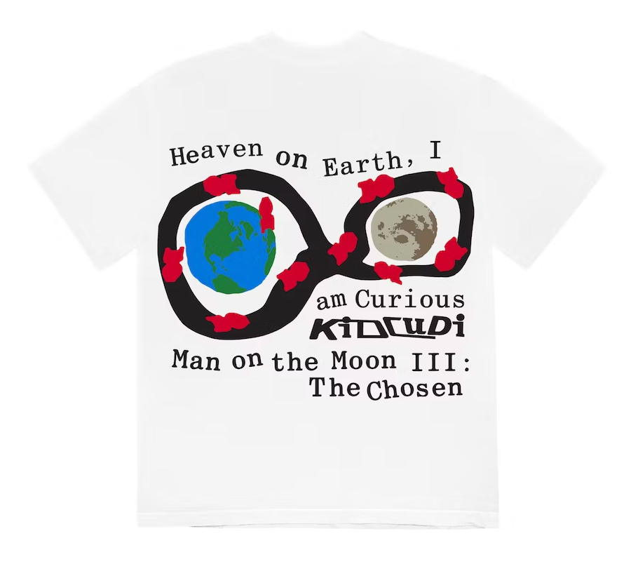 Kid Cudi CPFM For MOTM III Heaven on Earth T-shirt White