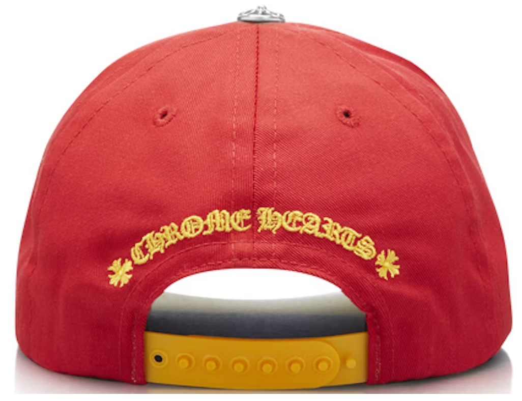 Chrome Hearts Red Yellow Hat