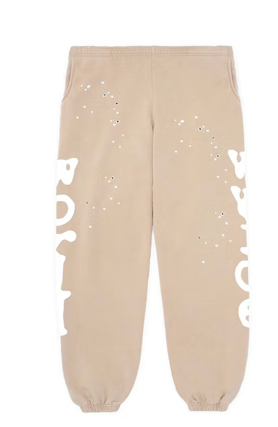 Sp5der Beluga Sweatpants Sand