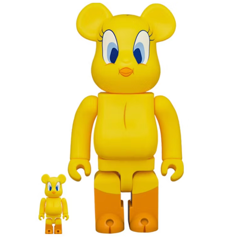 Bearbrick Tweety 100% & 400% Set