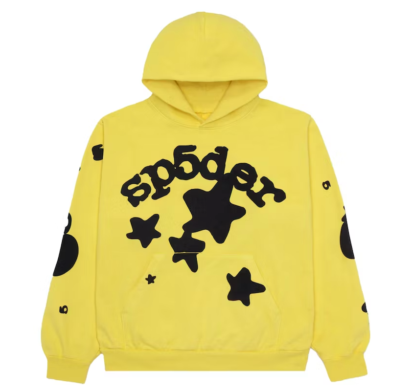 Sp5der Beluga Hoodie Gold