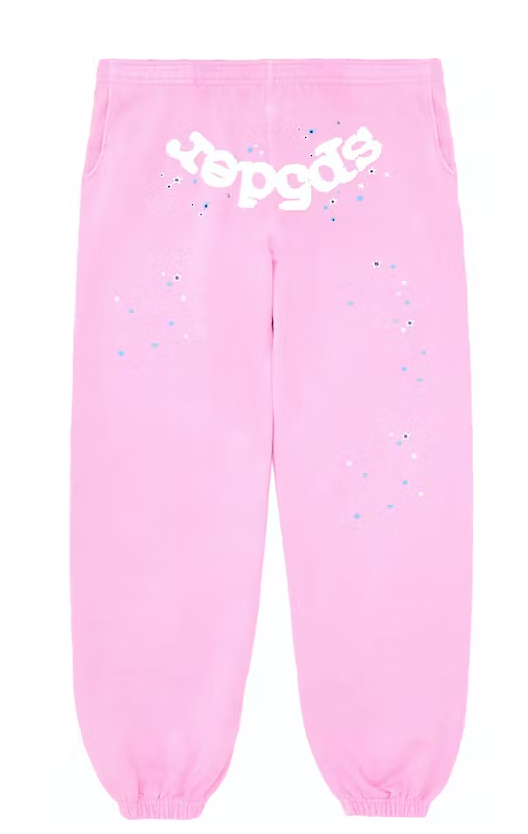 Sp5der OG Web Sweatpants Pink