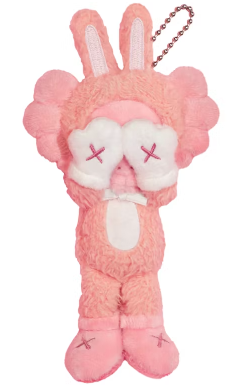 Kaws Holiday Indonesia Plush Charm Pink