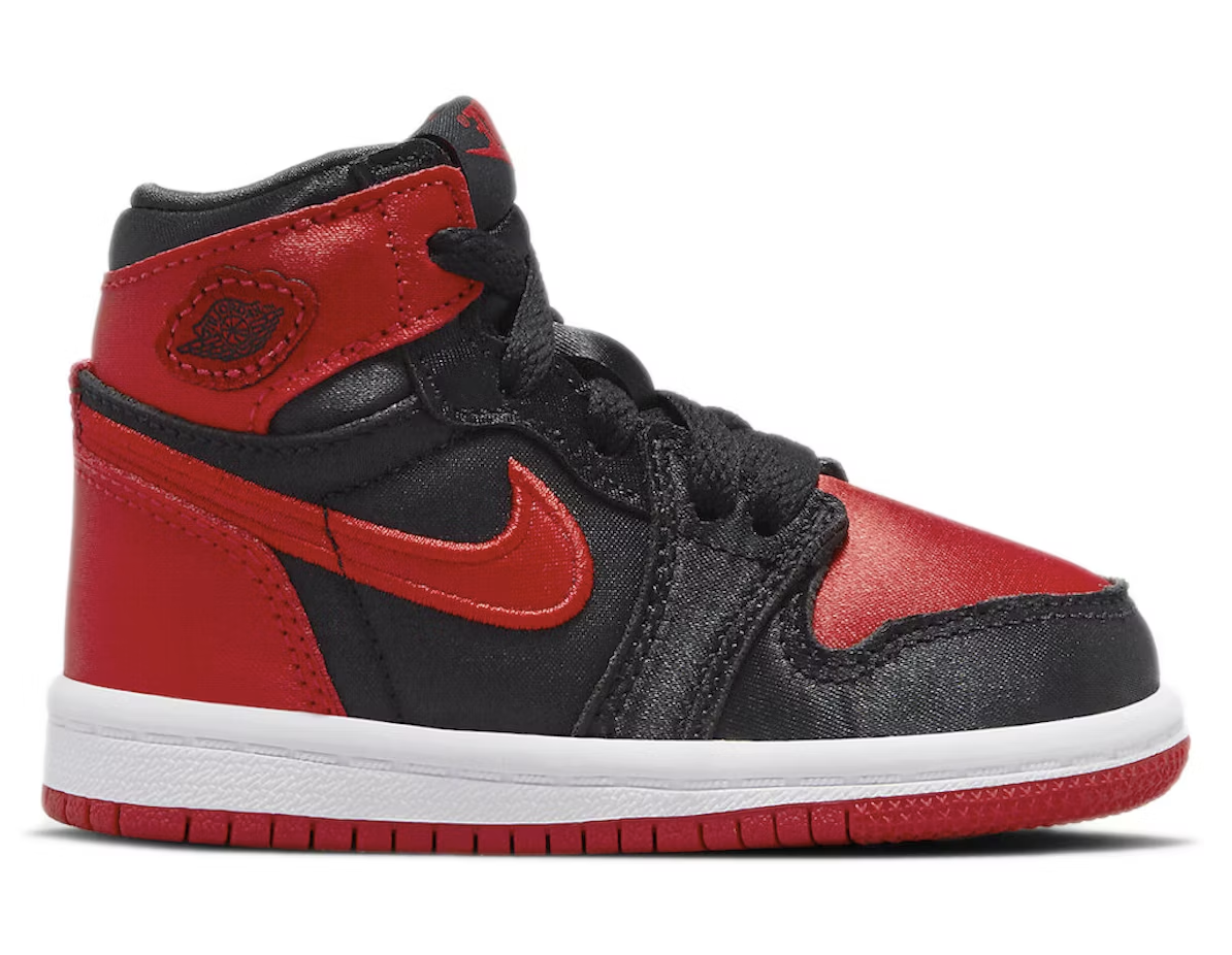 Air Jordan 1 Retro High OG Satin Bred (TD)
