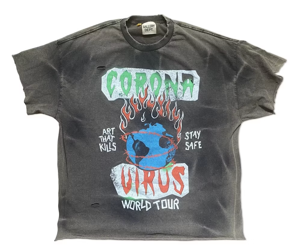 Gallery Dept. ATK Corona Tour T-Shirt Black