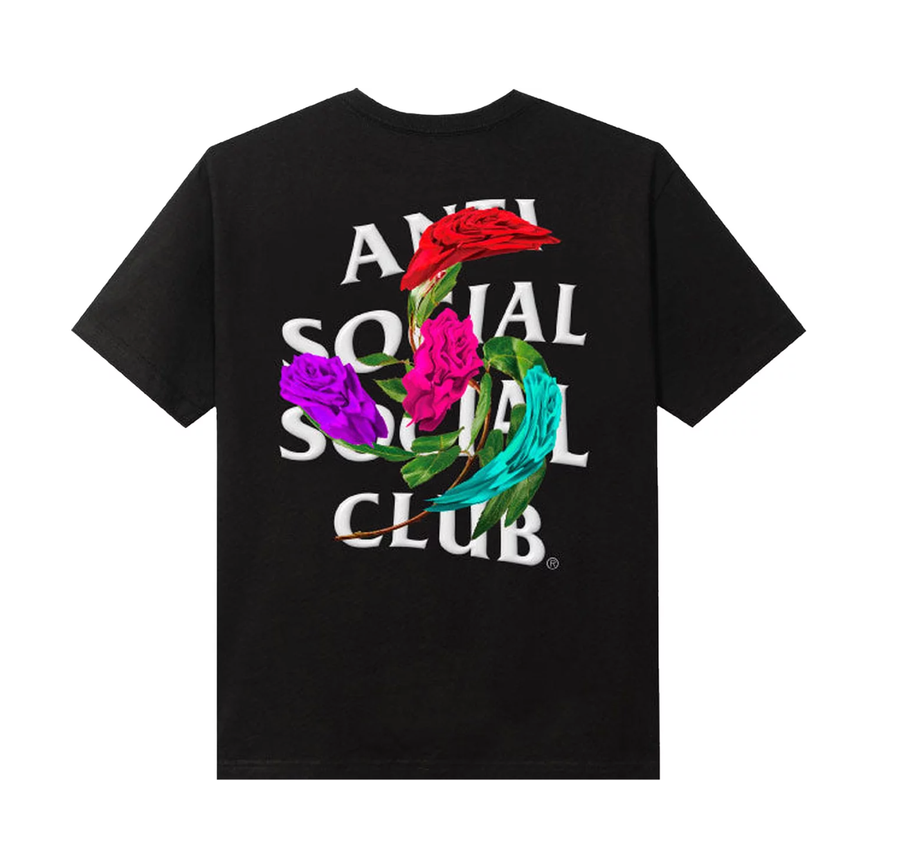 Anti Social Social Club Thorns Tee Black