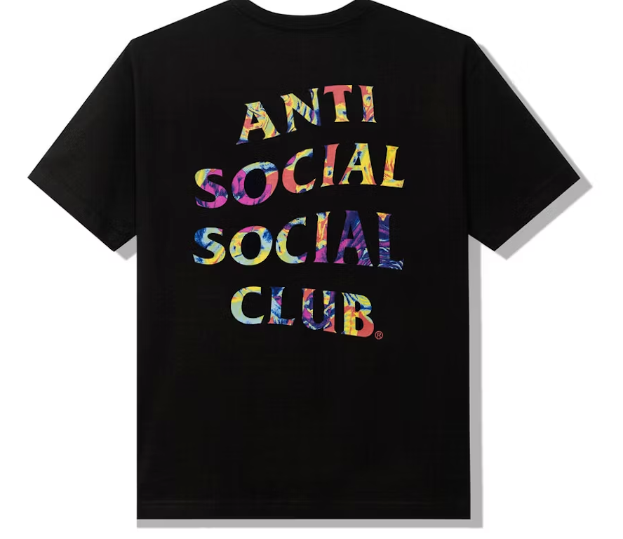 Anti Social Social Club Pedals on the Floor T-shirt Black