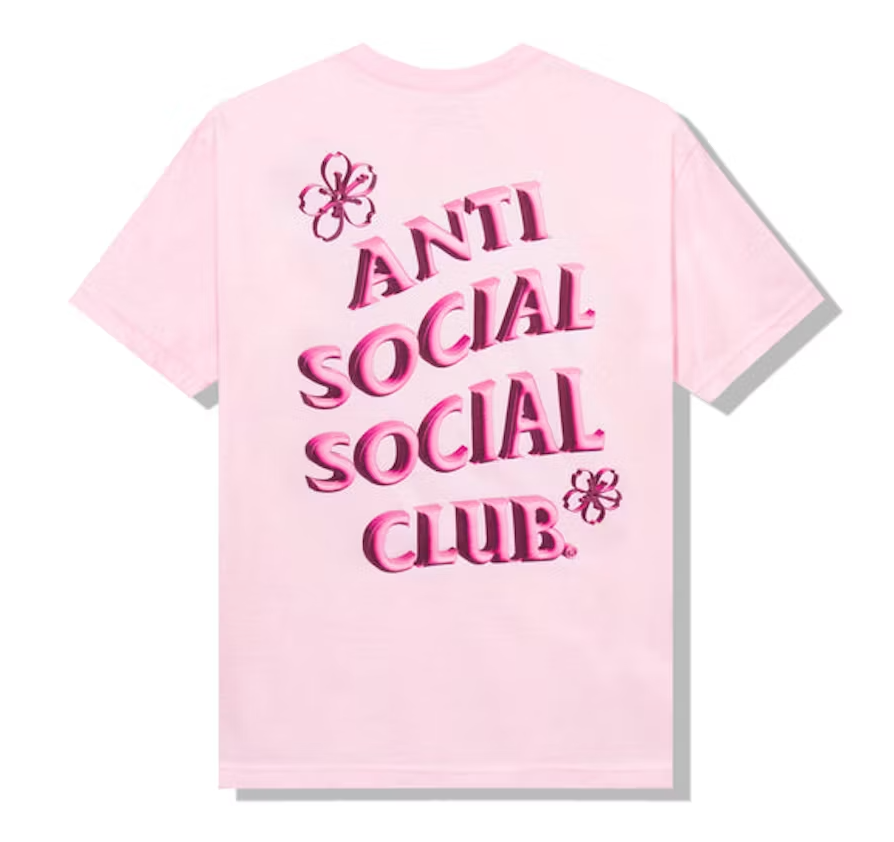 Anti Social Social Club Coral Crush T-shirt Pink