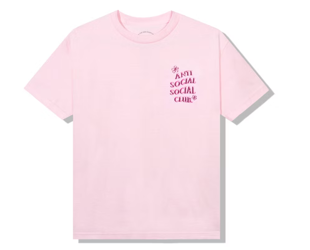 Anti Social Social Club Coral Crush T-shirt Pink