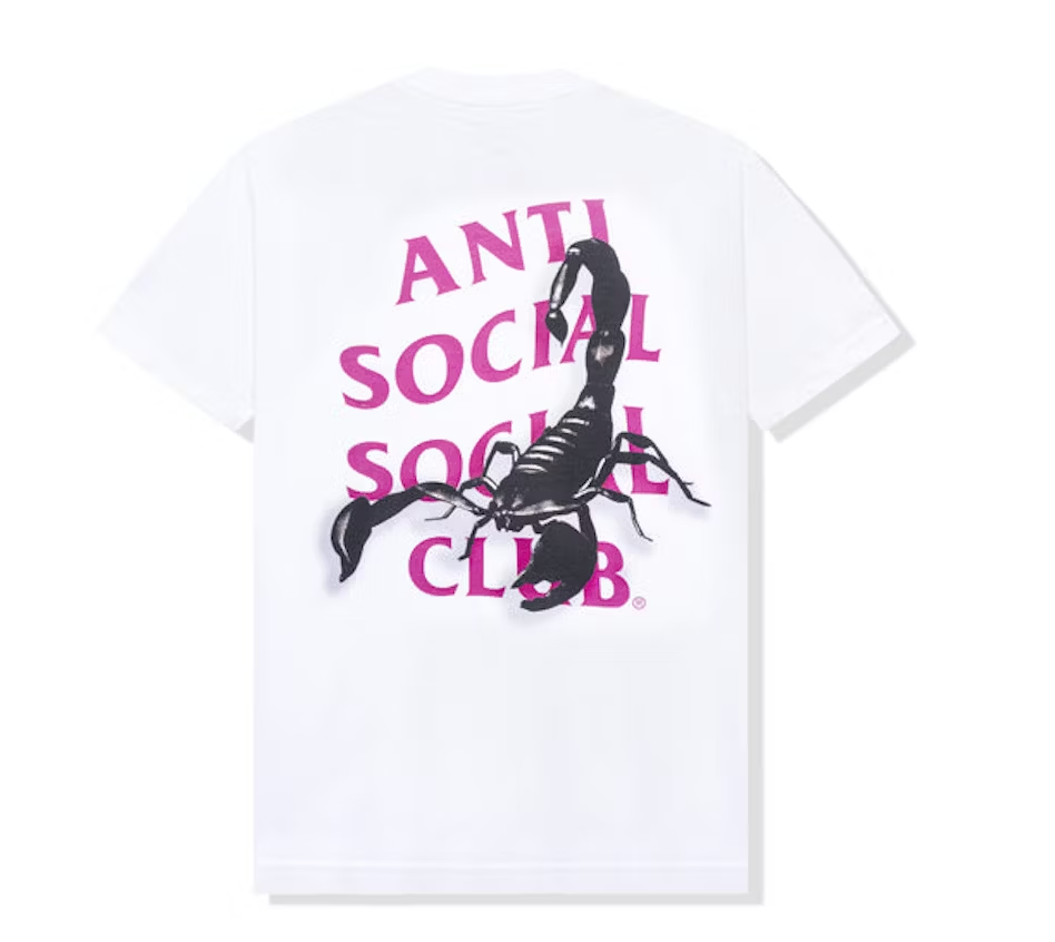 Anti Social Social Club Moodsting T-shirt White