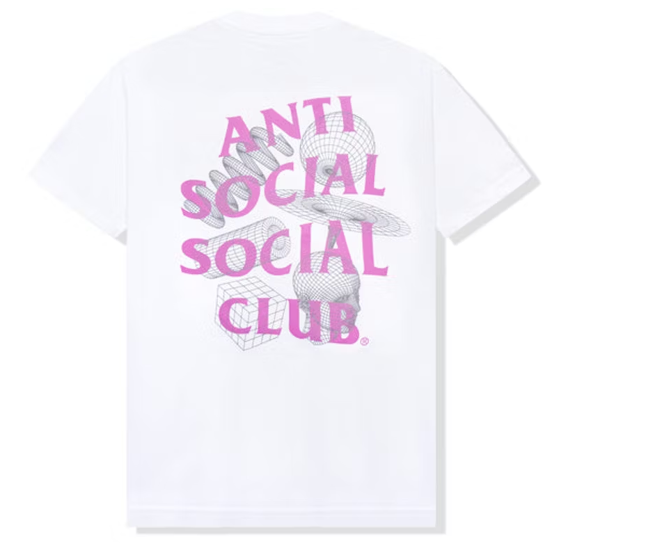 Anti Social Social Club The Shape Of Things T-shirt White