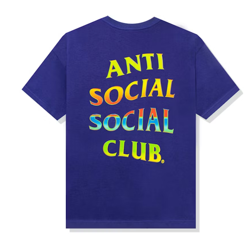 Anti Social Social Club Thermal Internal T-shirt Purple