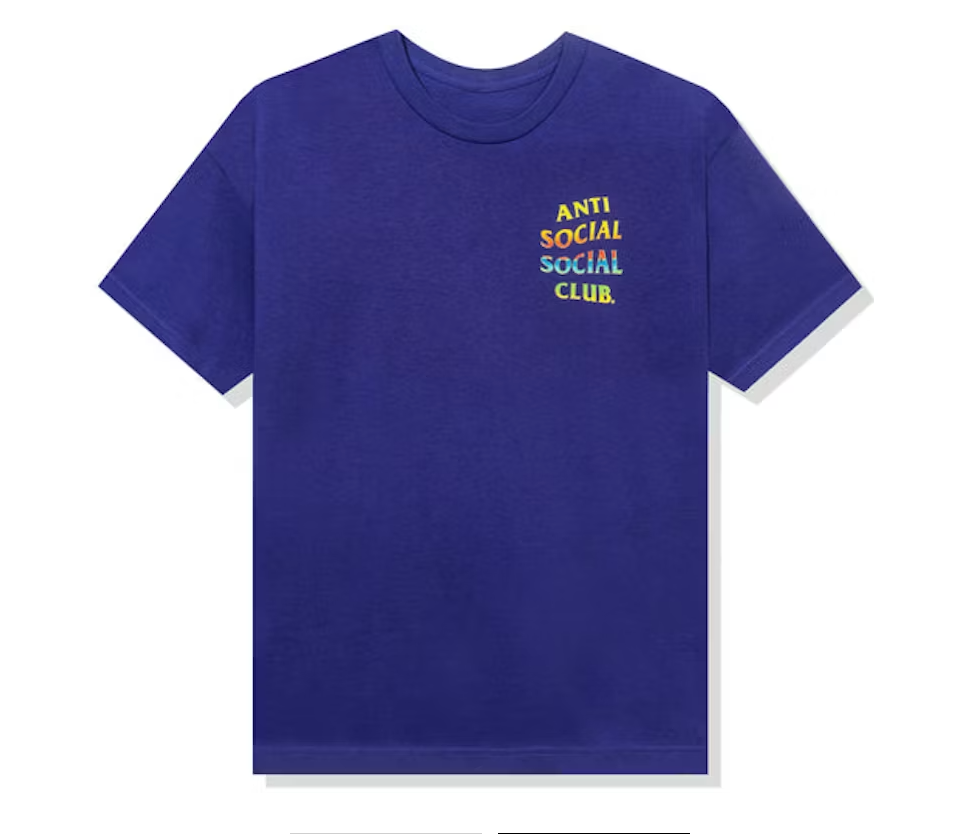 Anti Social Social Club Thermal Internal T-shirt Purple