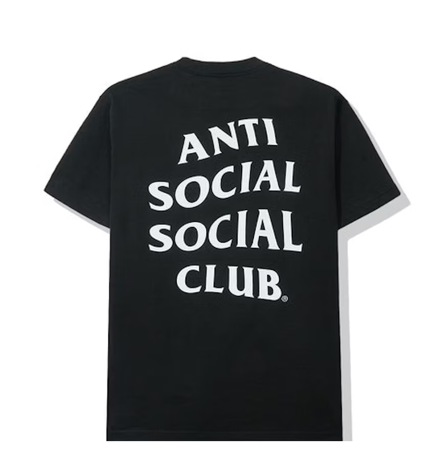Anti Social Social Club Mind Games Tee Black