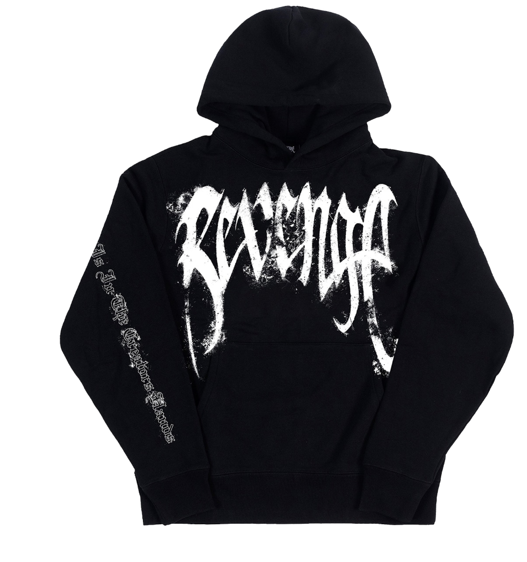 Revenge St. Michael Black Hoodie