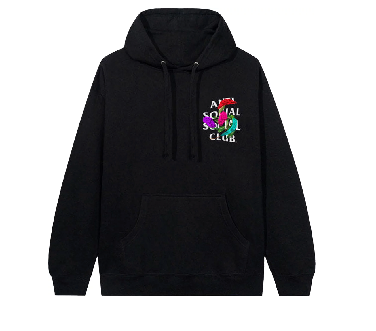 Anti Social Social Club Thorns Hoodie Black