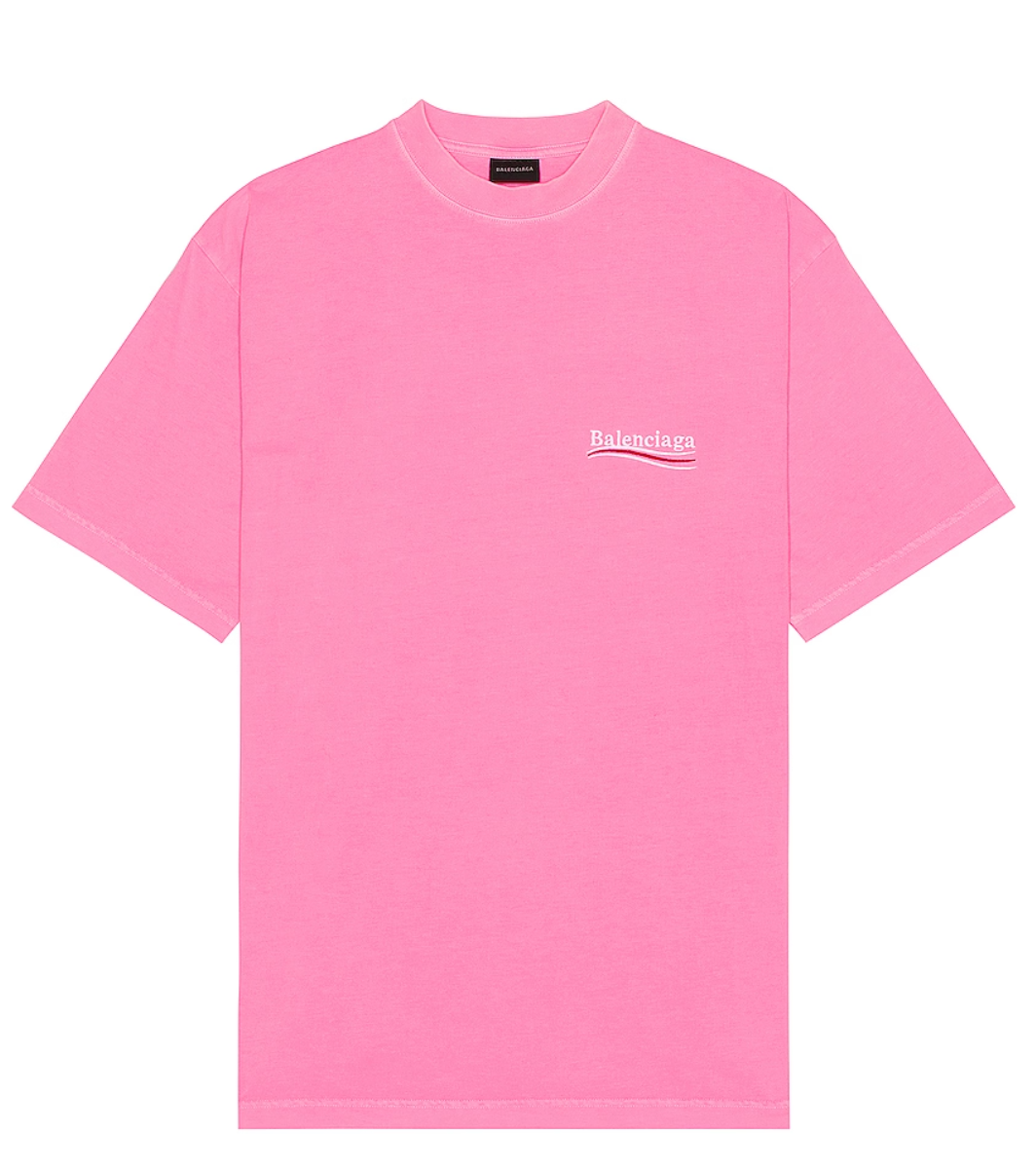 Balenciaga Campaign Tee Rose Pink