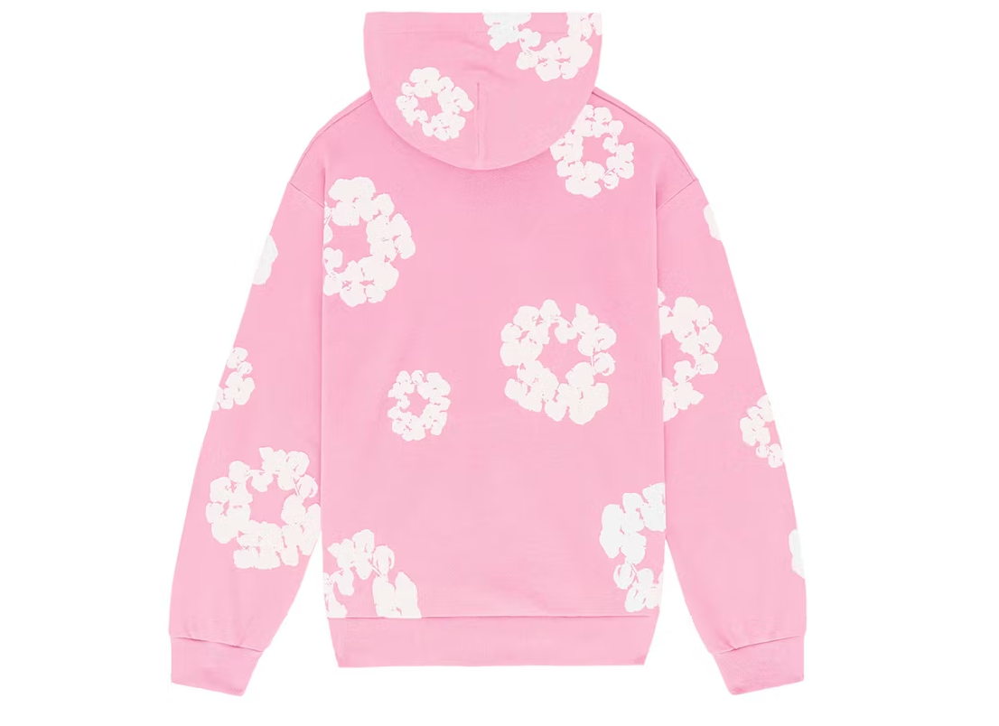 Denim Tears Cotton Wreath Sweatshirt Pink