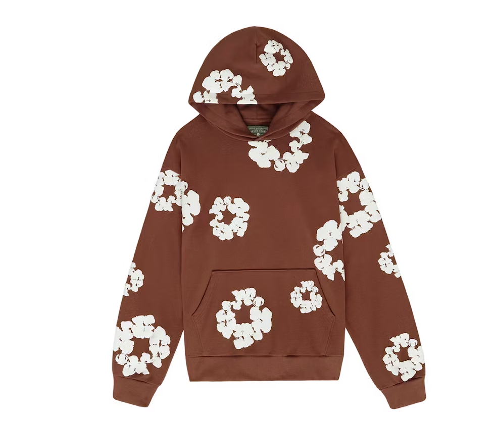 Denim Tears Cotton Wreath Sweatshirt Brown