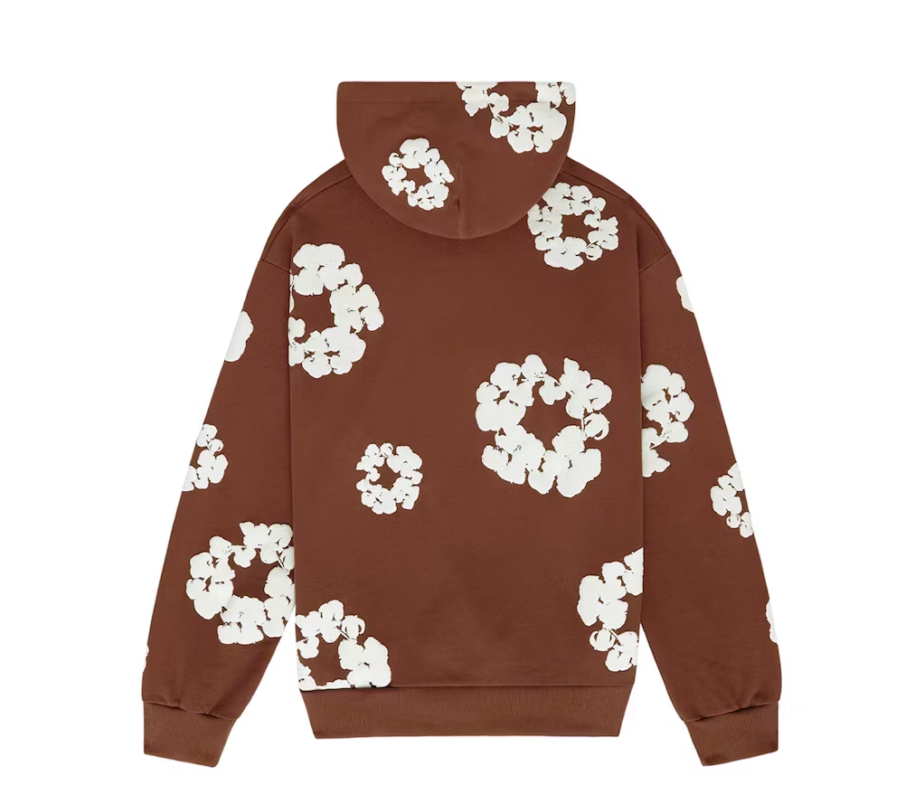 Denim Tears Cotton Wreath Sweatshirt Brown