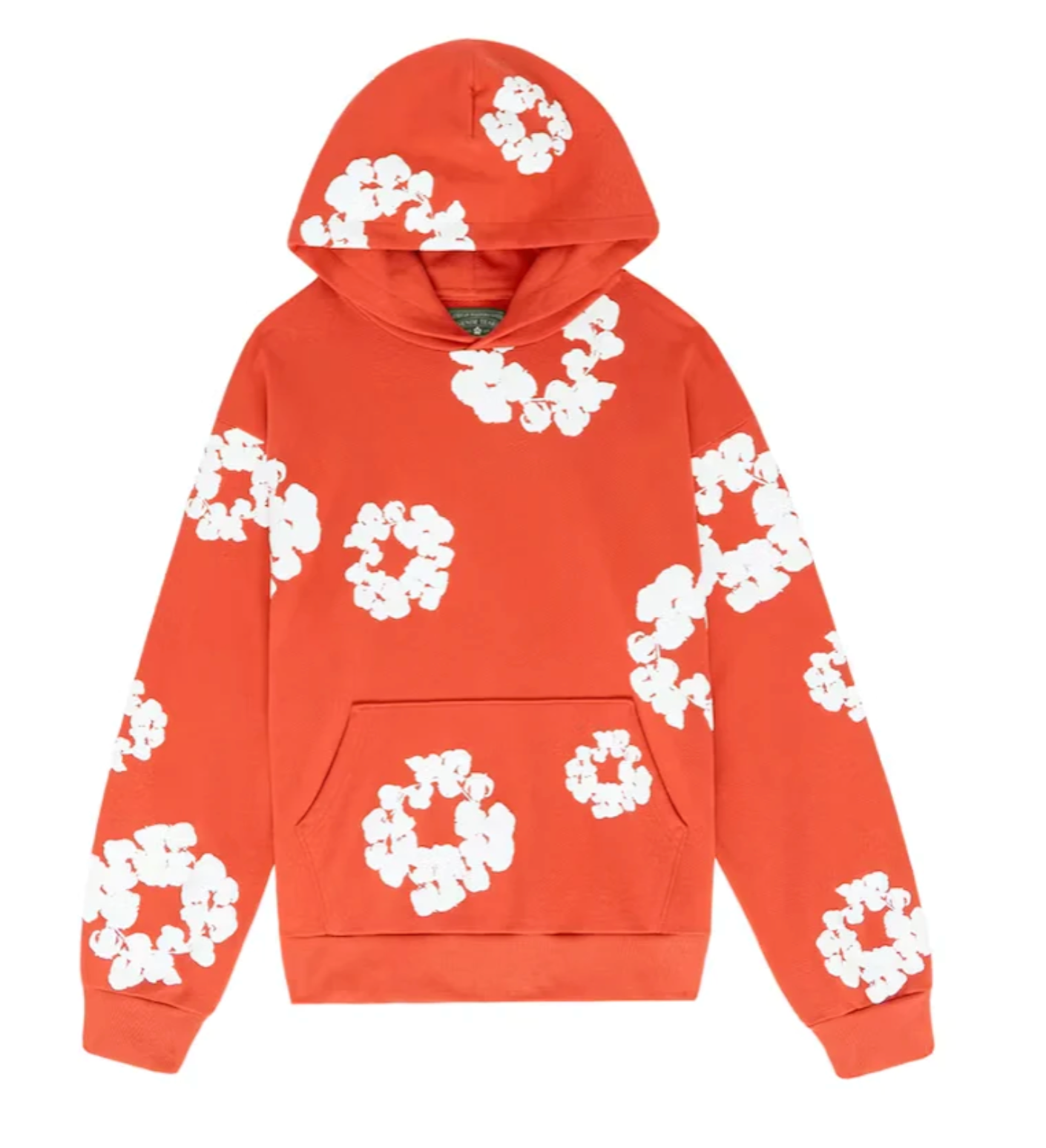 DENIM TEARS THE COTTON WREATH SWEATSHIRT ORANGE