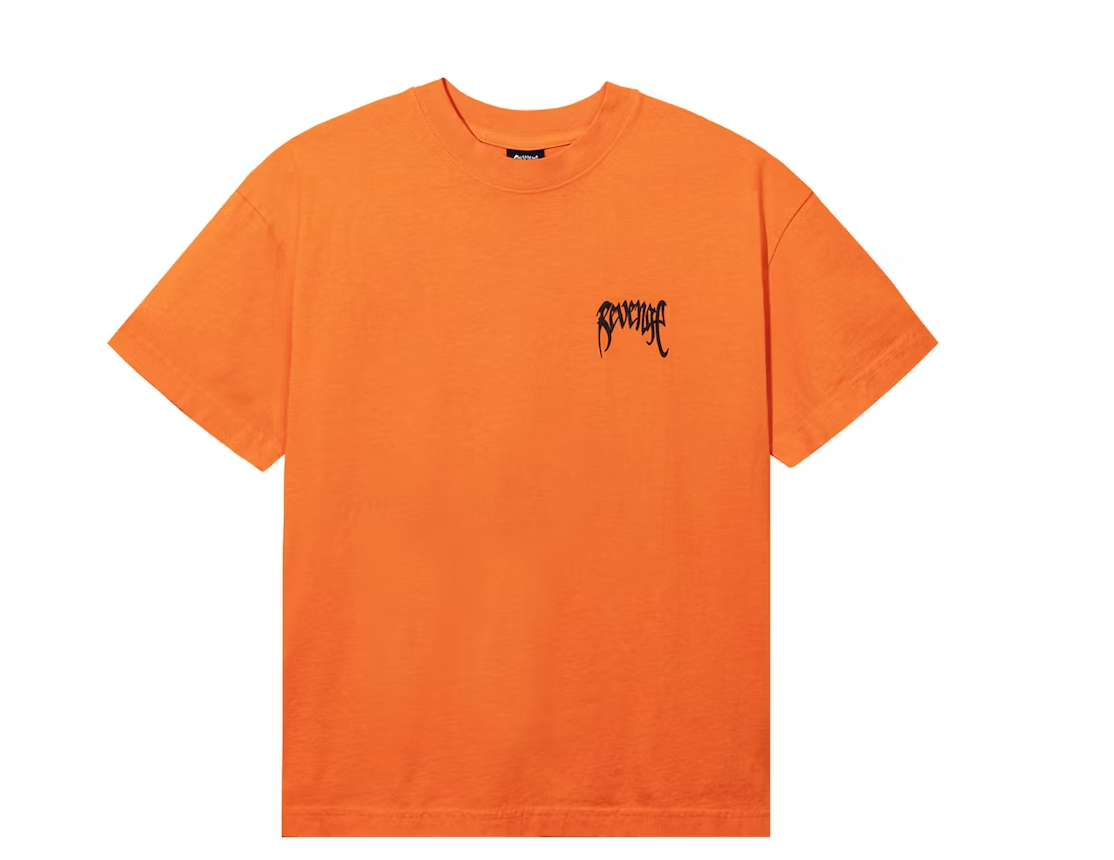 Revenge XXXTentacion Kill Tee Orange/Black