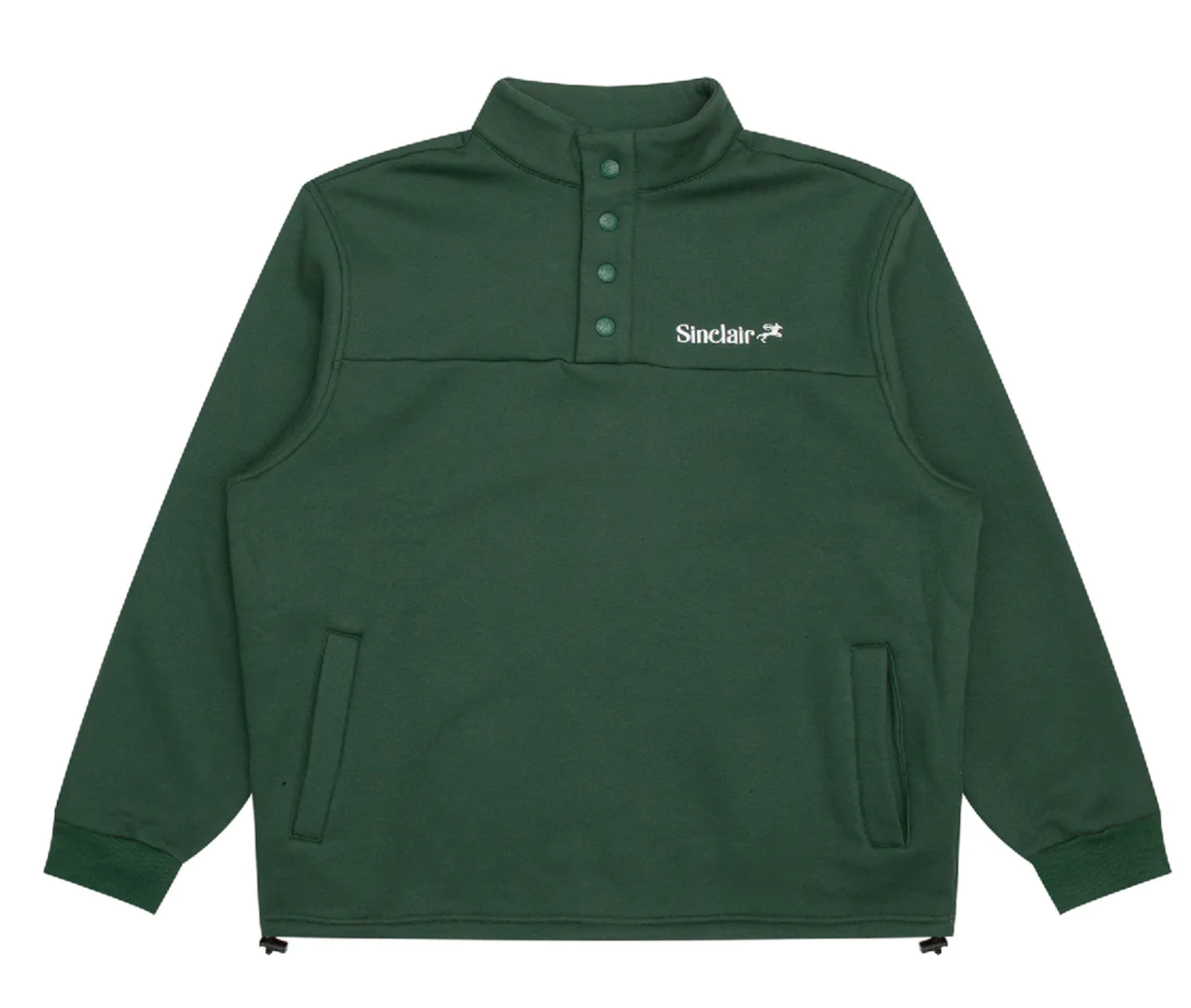 Sinclair Texture Pullover Forest Green