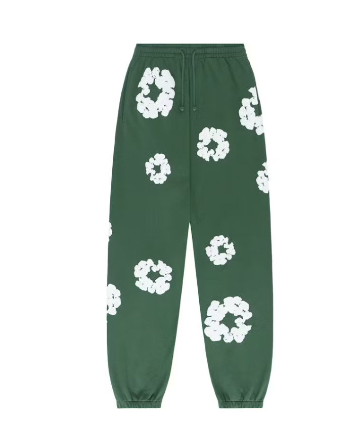 Denim Tears The Cotton Wreath Sweatpants Green