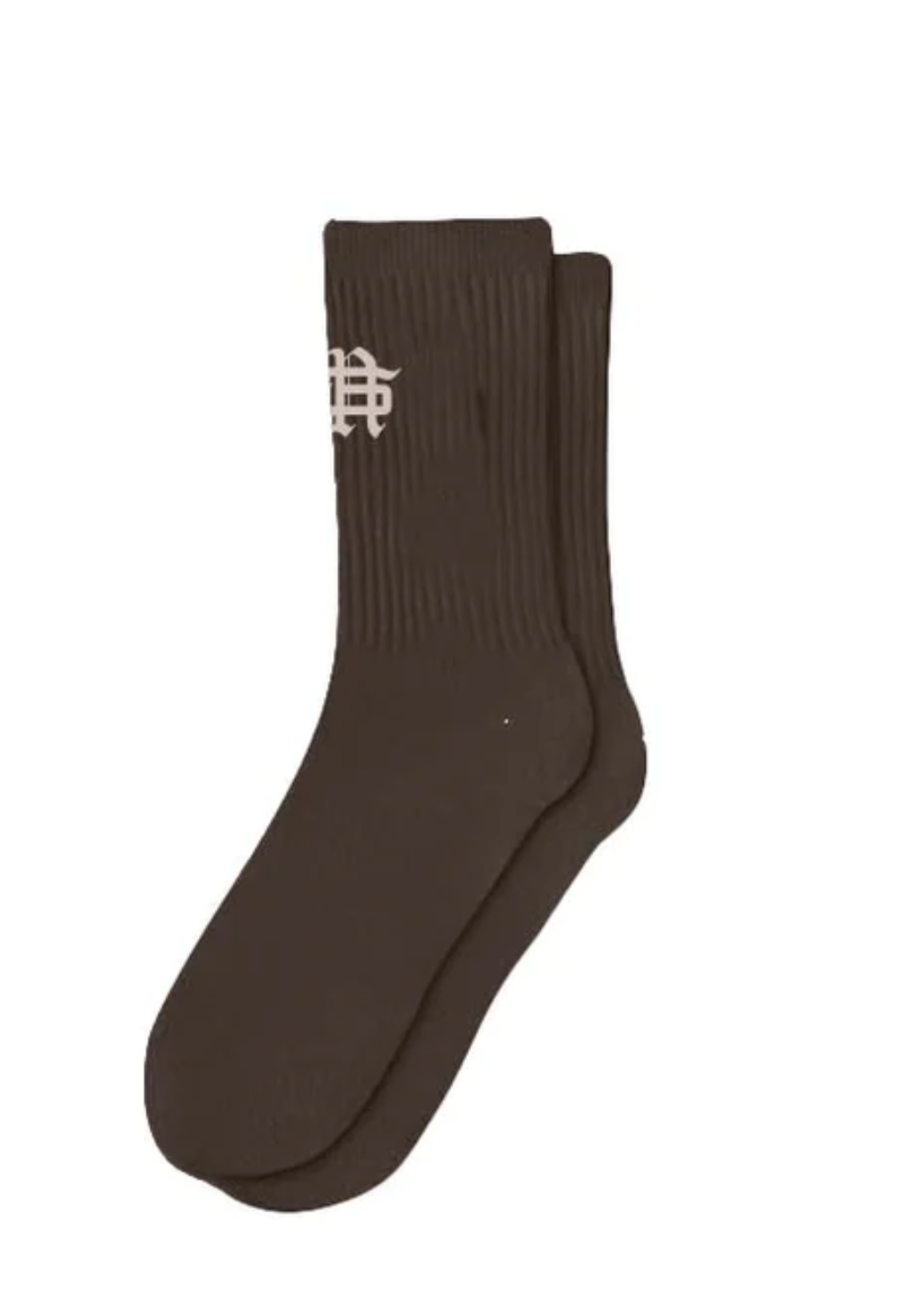 SOLE ET. AL METRO IDENTITY SOCKS : BROWN