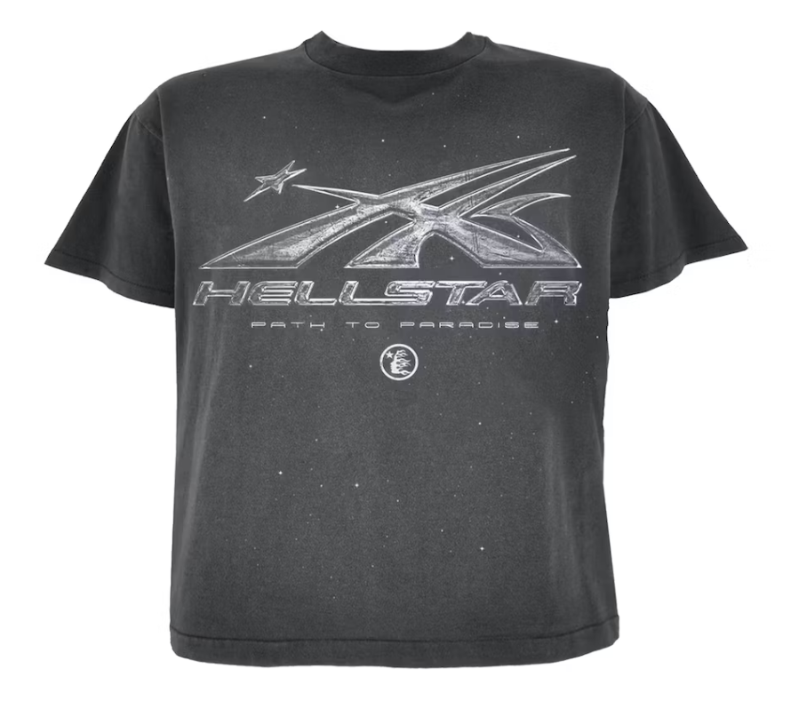 Hellstar Chrome Logo T-Shirt Black