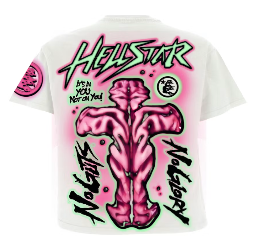 Hellstar No Guts No Glory T-Shirt White