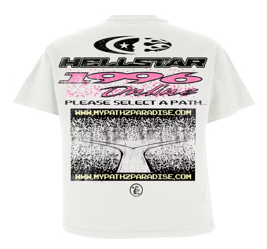 Hellstar Pixel T-Shirt White