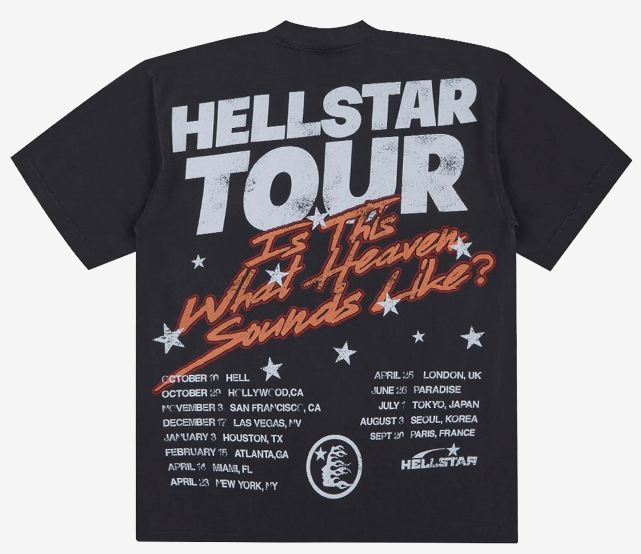 Hellstar Biker T-Shirt Black