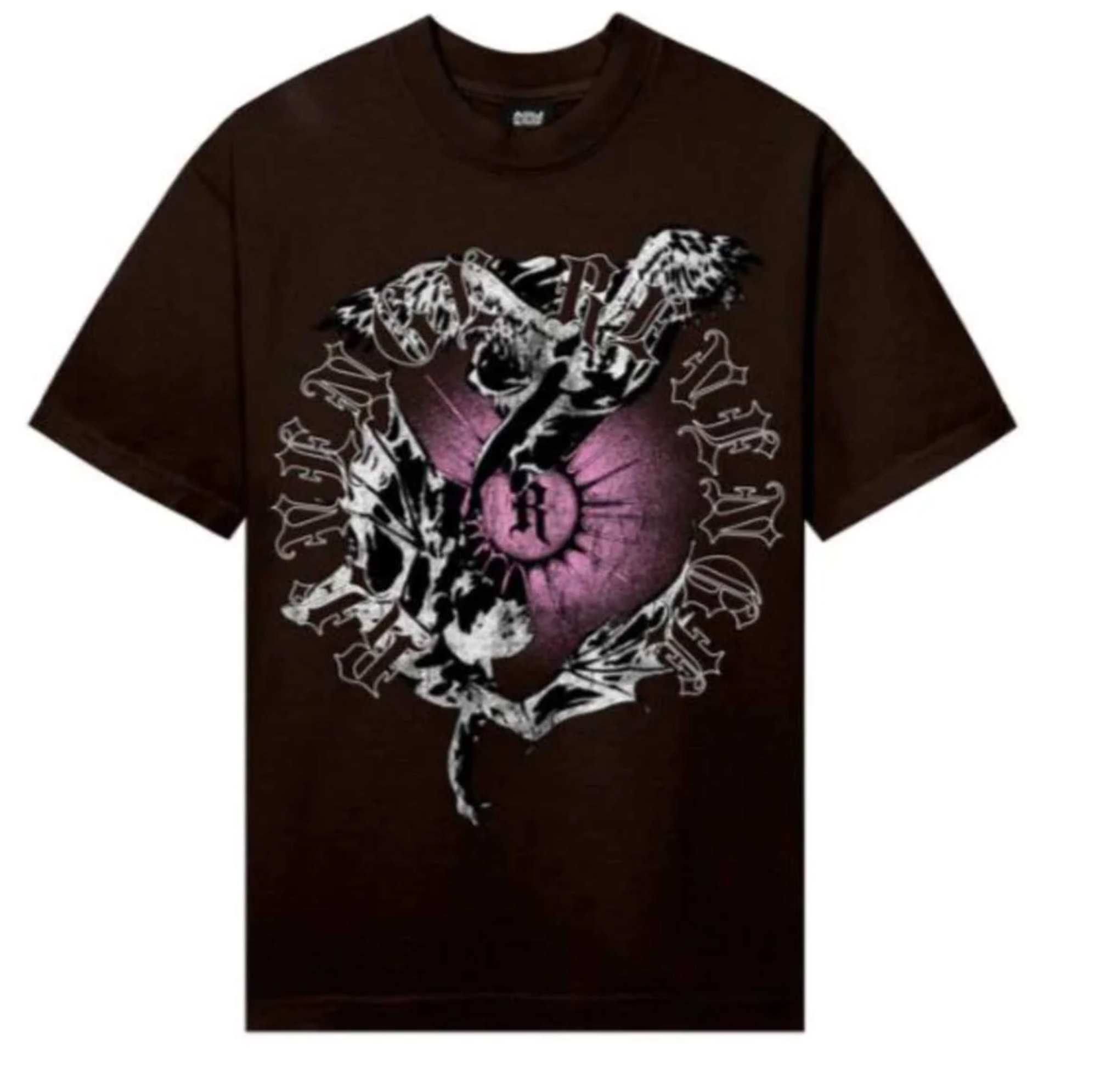Revenge Angel Disciple Tee Chocolate Brown