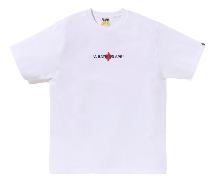 Bape Japanese Fan Tee White